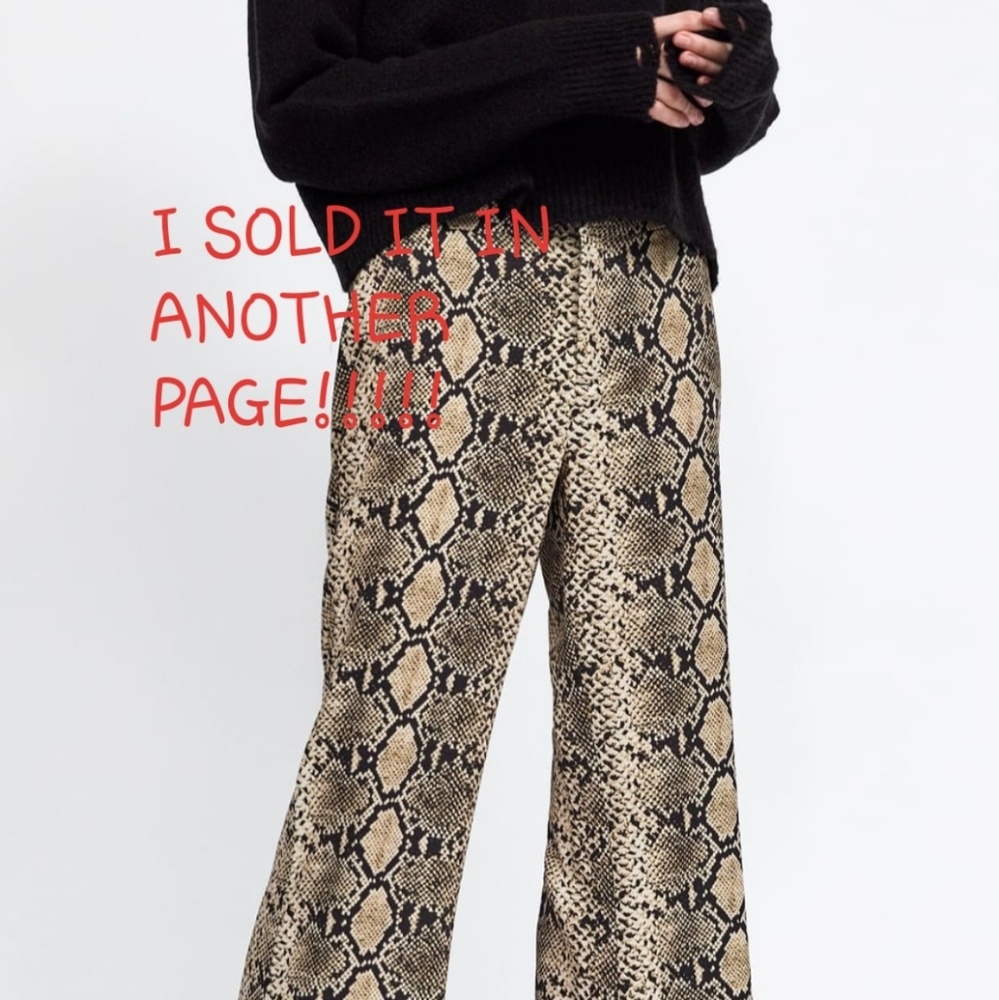 Zara Snake Pants